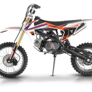 Gyerek off road Dirt Bike / pitbike  125ccm Fehér 17/14 kerék