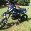 Gyerek Dirt Bike / pitbike 125ccm Tao DB17 kék színben 17/14 kerékméret