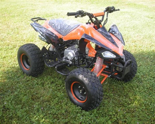 Off road automata gyerek quad 125cc narancs Kxd 004